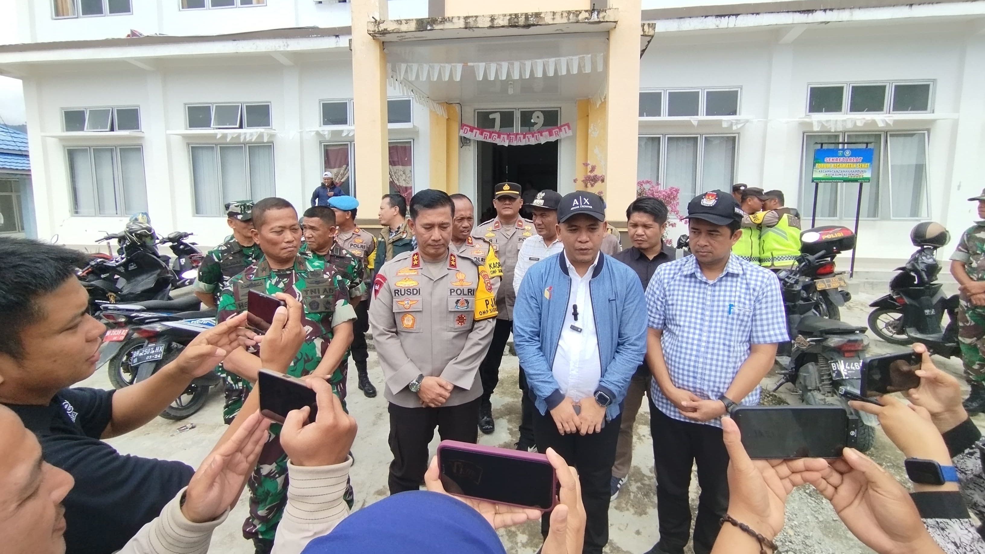 Bawaslu Jambi monitoring kasus pembakaran dan pengrusakan surat suara di Kota Sungai Penuh