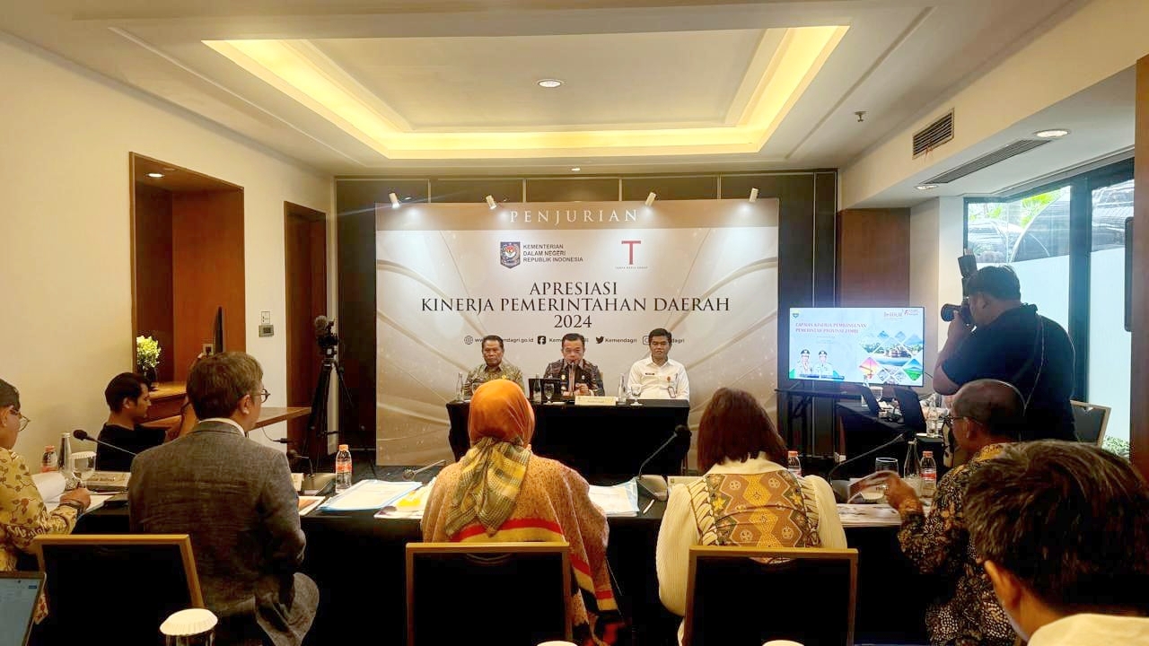 Al Haris paparkan kinerja Pemprov Jambi ke Kemendagri, Rabu (4/12)