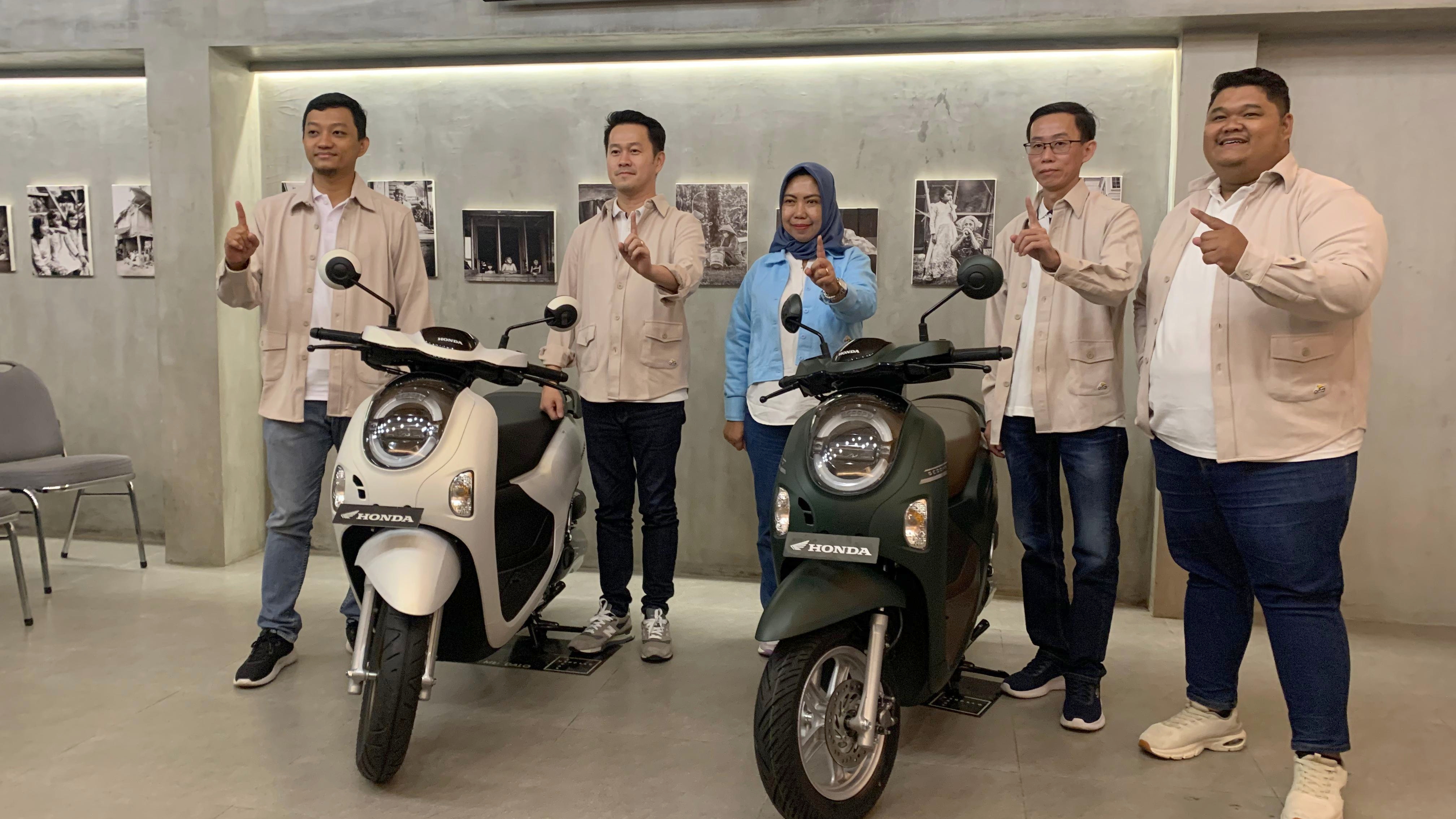 Gaya unik dan fashionable new Honda Scoopy jadi daya tarik di Jambi
