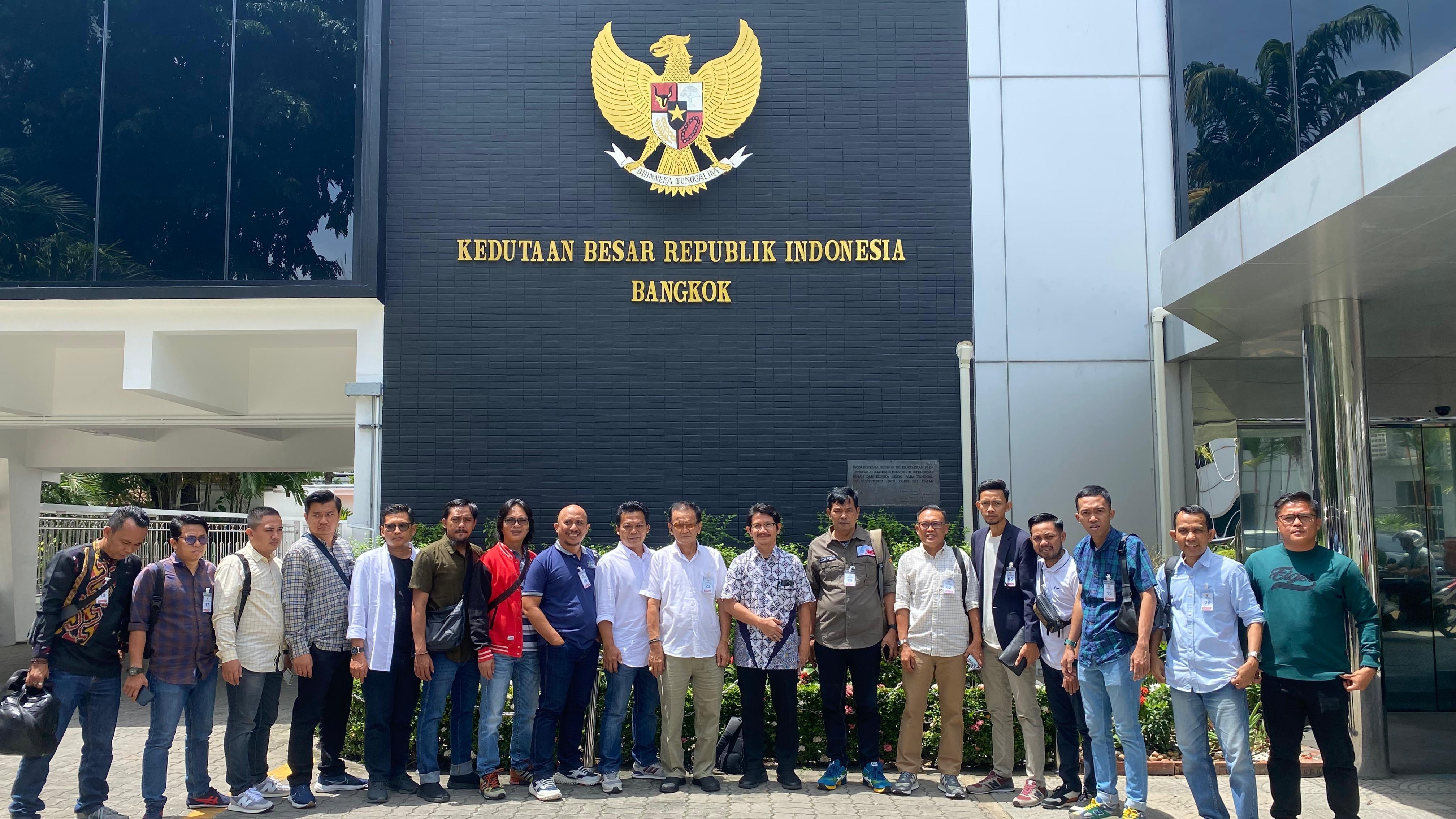 Kunjungan SMSI Provinsi Jambi ke kBRI Bangkok