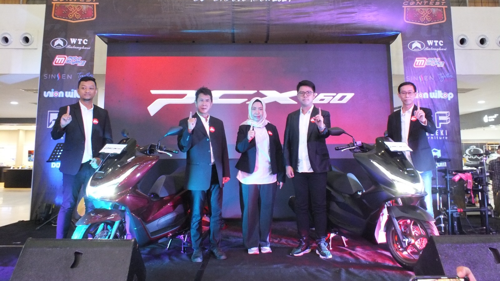 New Honda PCX160 gaya baru resmi diluncurkan di Jambi