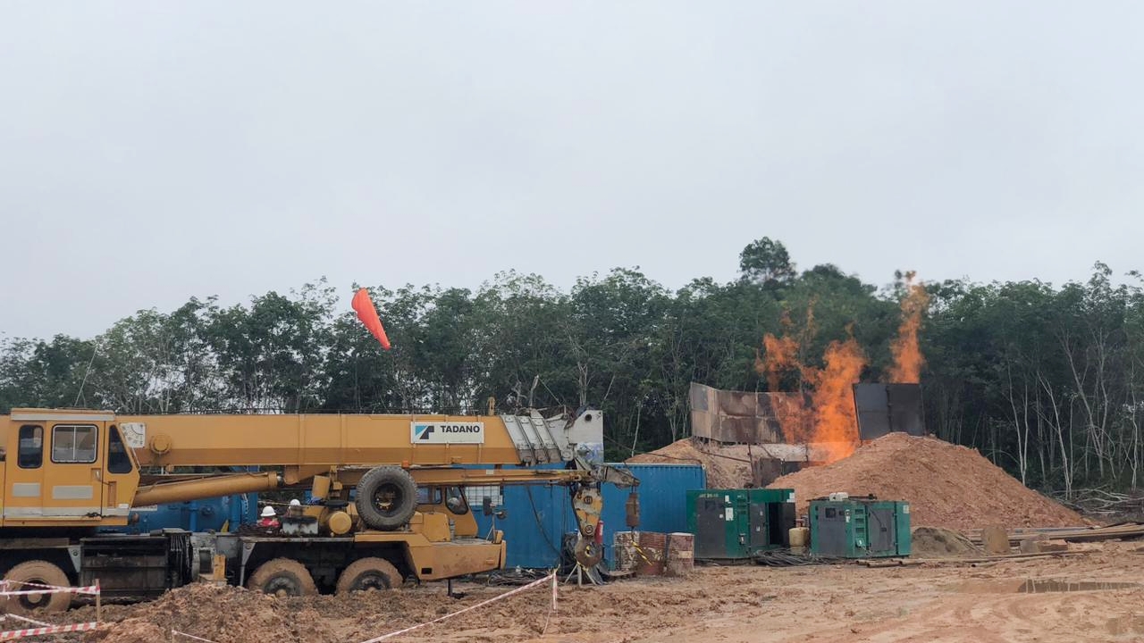 SKK Migas-KKKS Jindi South Jambi beri hadiah penemuan hidrokarbon di awal tahun 2025