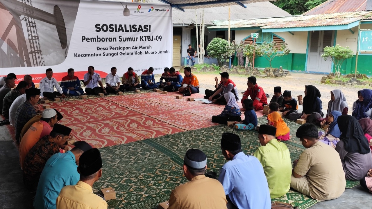 Pertamina EP Jambi Field gelar sosialisasi dan syukuran