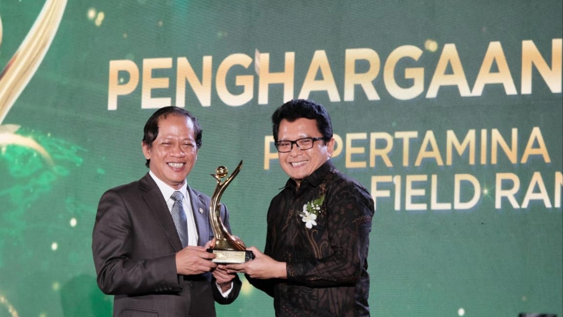 PHR Zona 1 berhasil meraih satu penghargaan PROPER kategori Emas dan tiga kategori Hijau dari KLHK