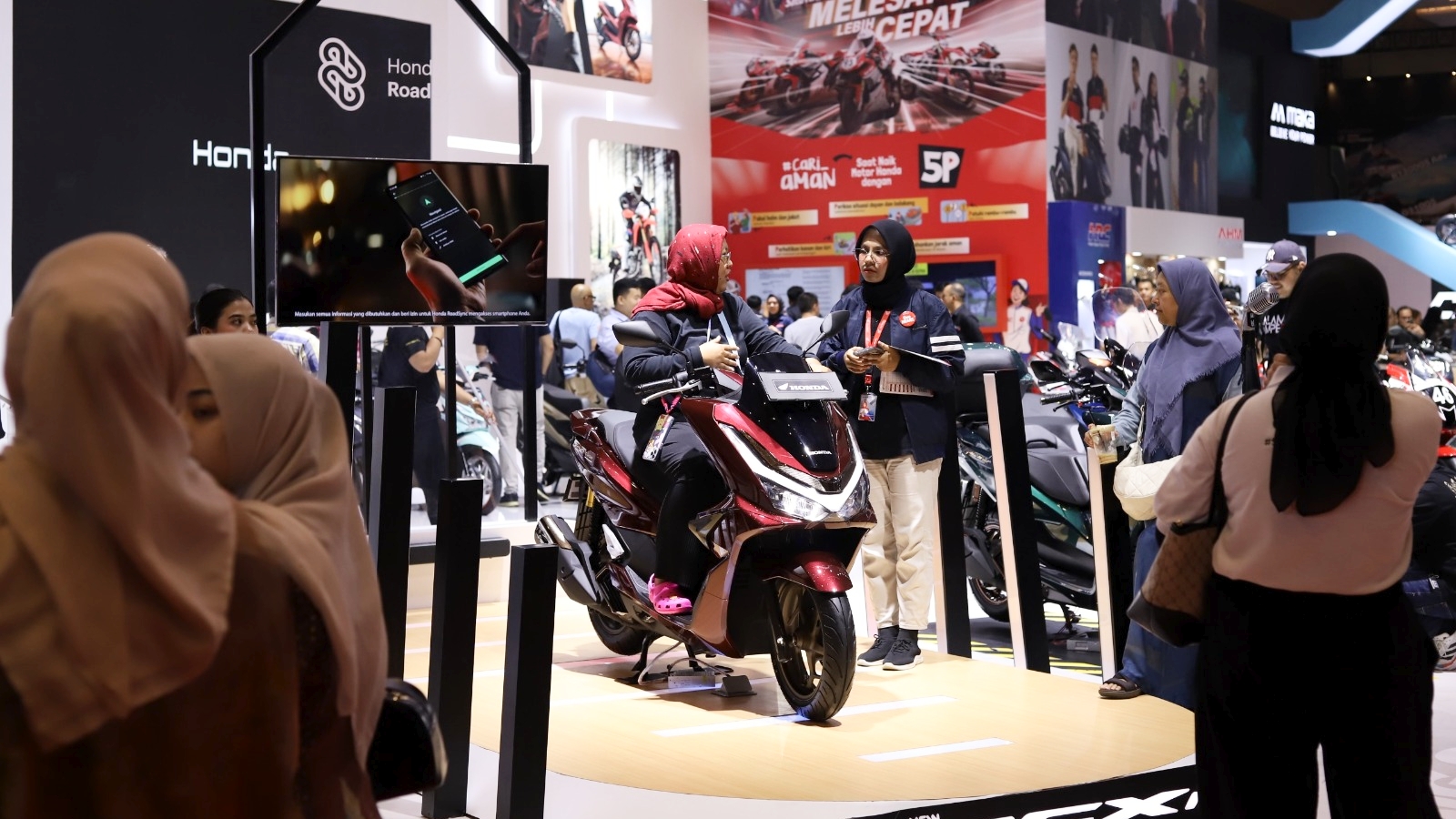 New Honda PCX160 jadi idola konsumen IIMS 2025