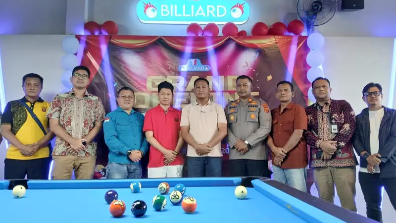 Peresmian TS Biliard TS Kopitiam, Jumat (28/2)