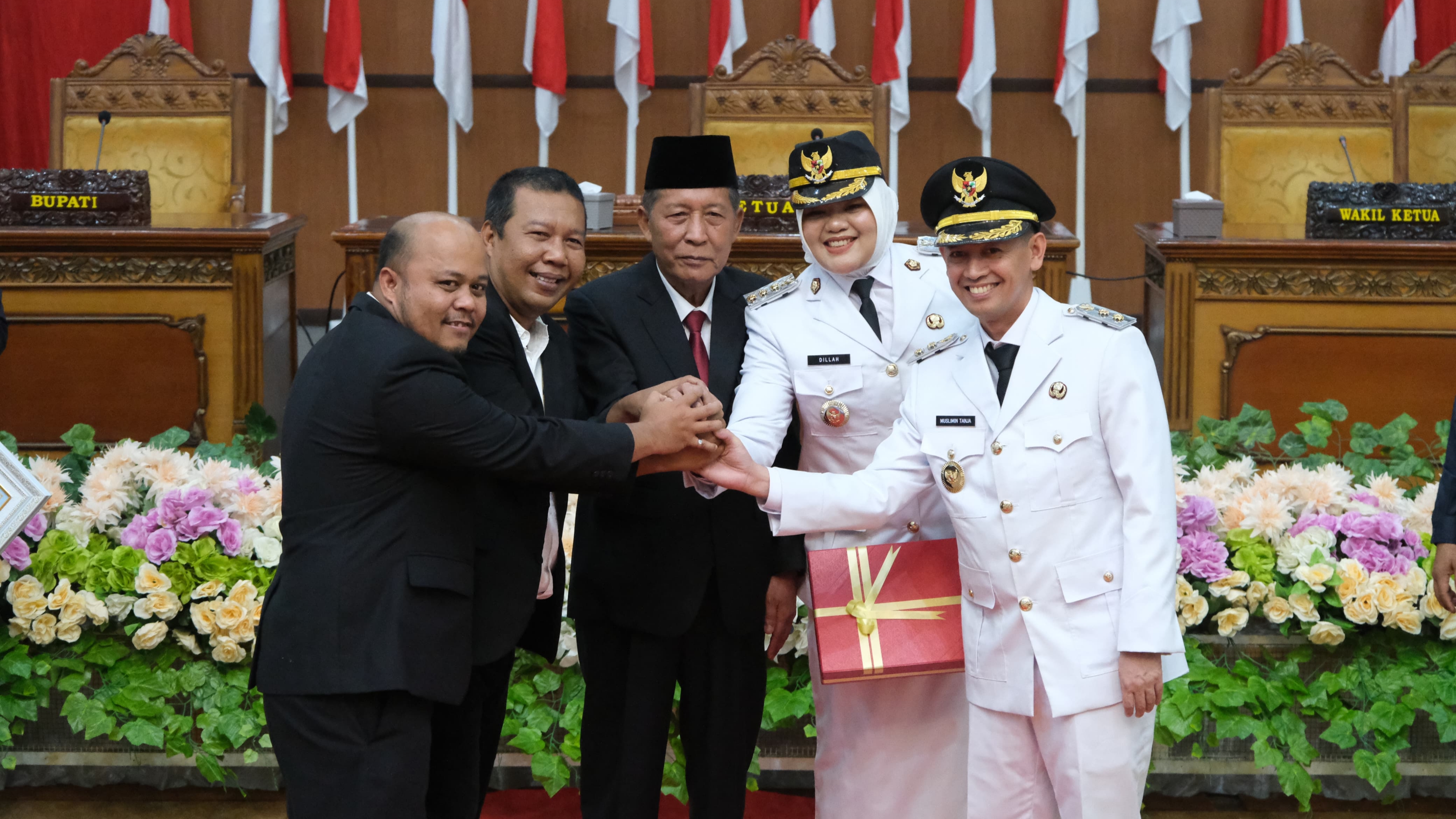 Abdullah Sani hadiri sertijab Bupati dan Wabup Tanjab Timur 