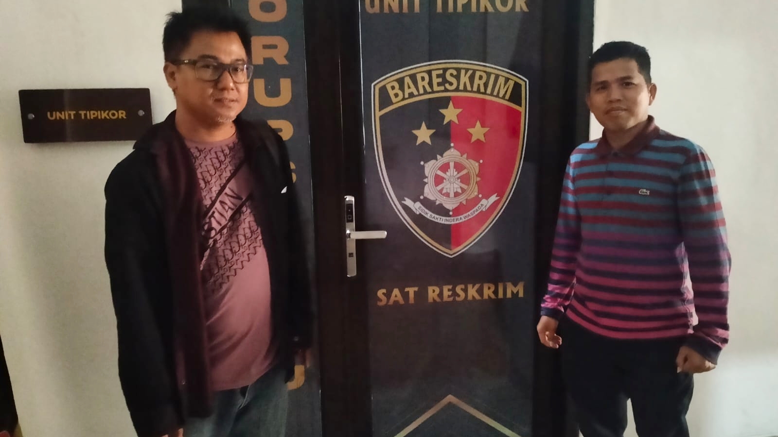 Forum Film Jambi saat pelaporan di Polresta Jambi