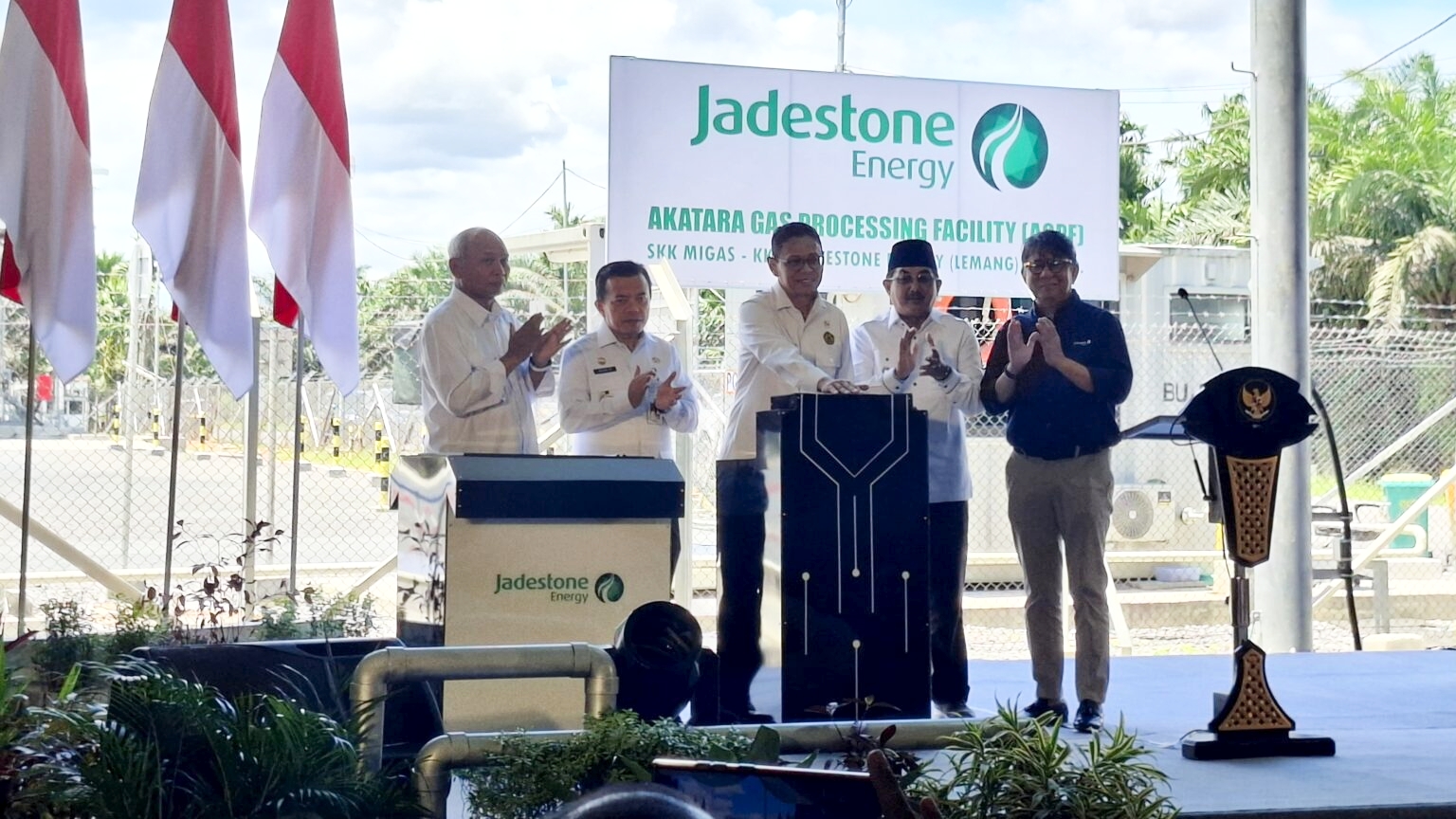 Al Haris dampingi Wamen ESDM resmikan akatara gas processing facility di Tanjab Barat