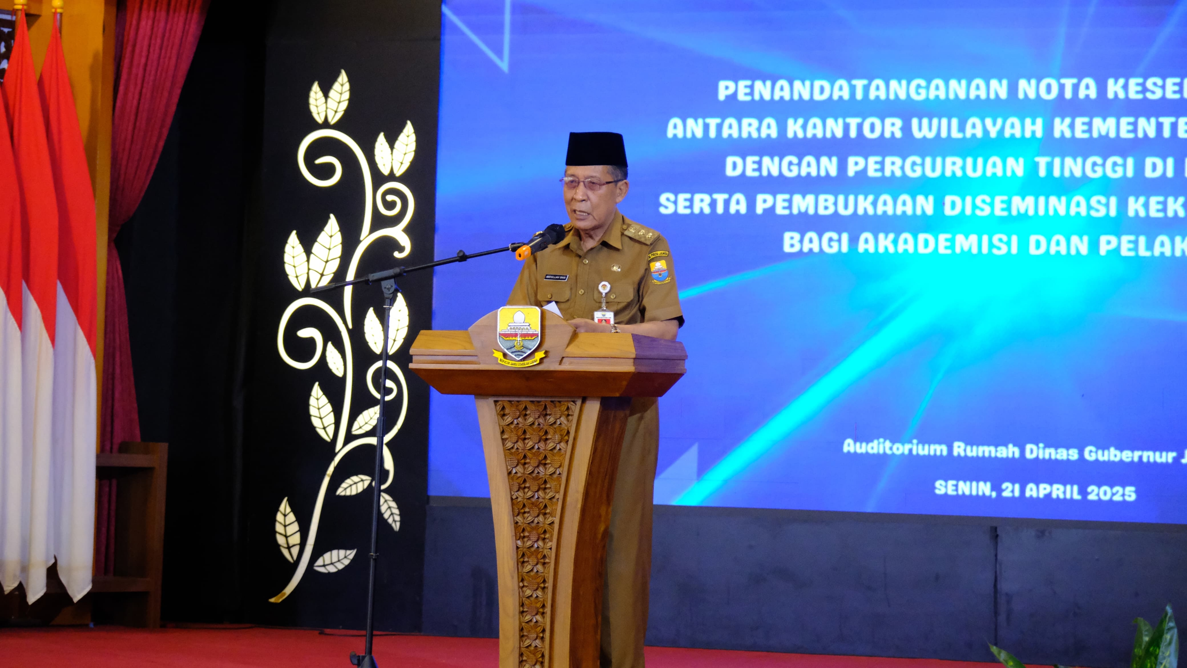 Wagub Jambi, Abdullah Sani