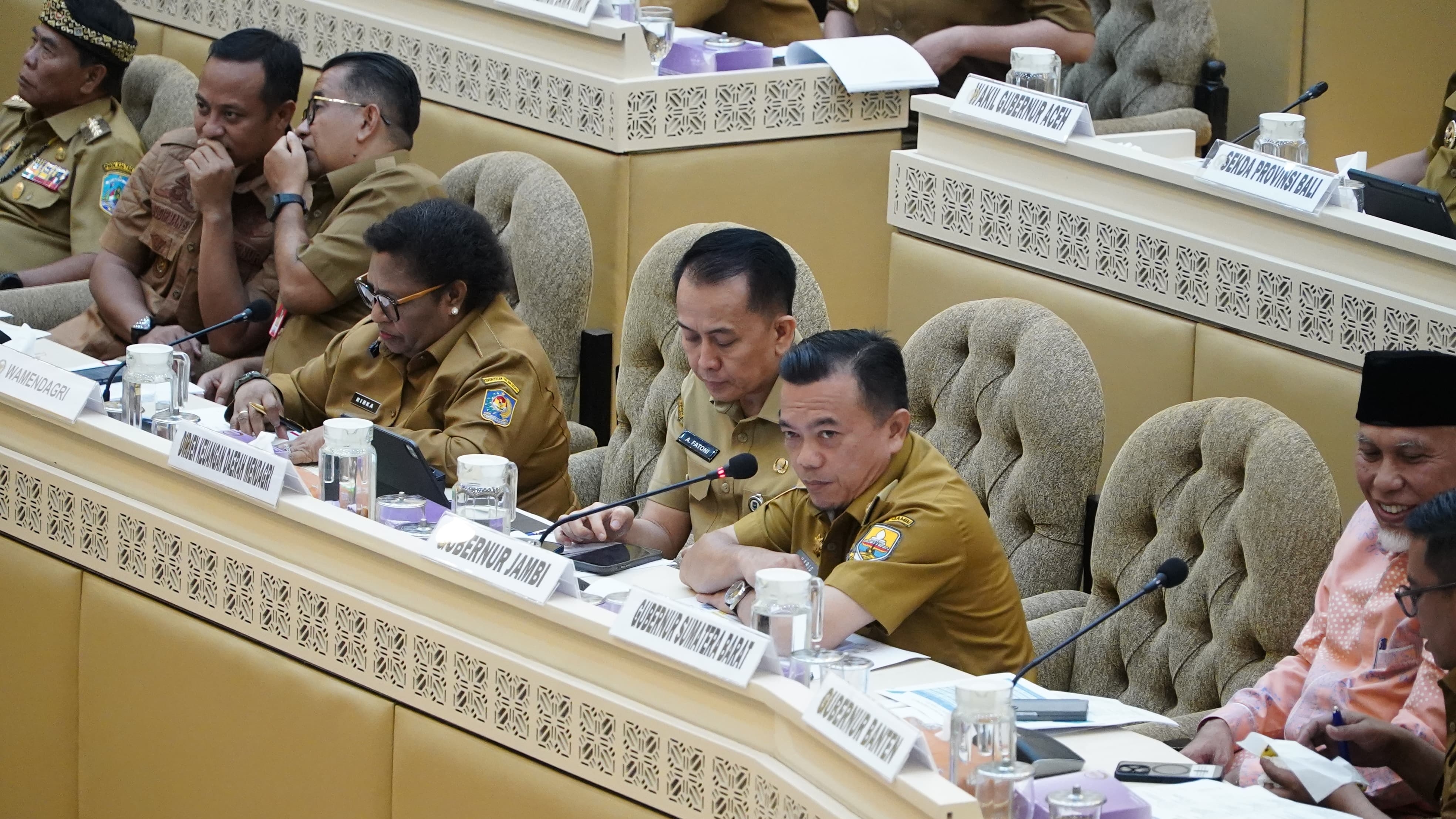 Al Haris RDP dengan Komisi II DPR RI, Senin (28/4)