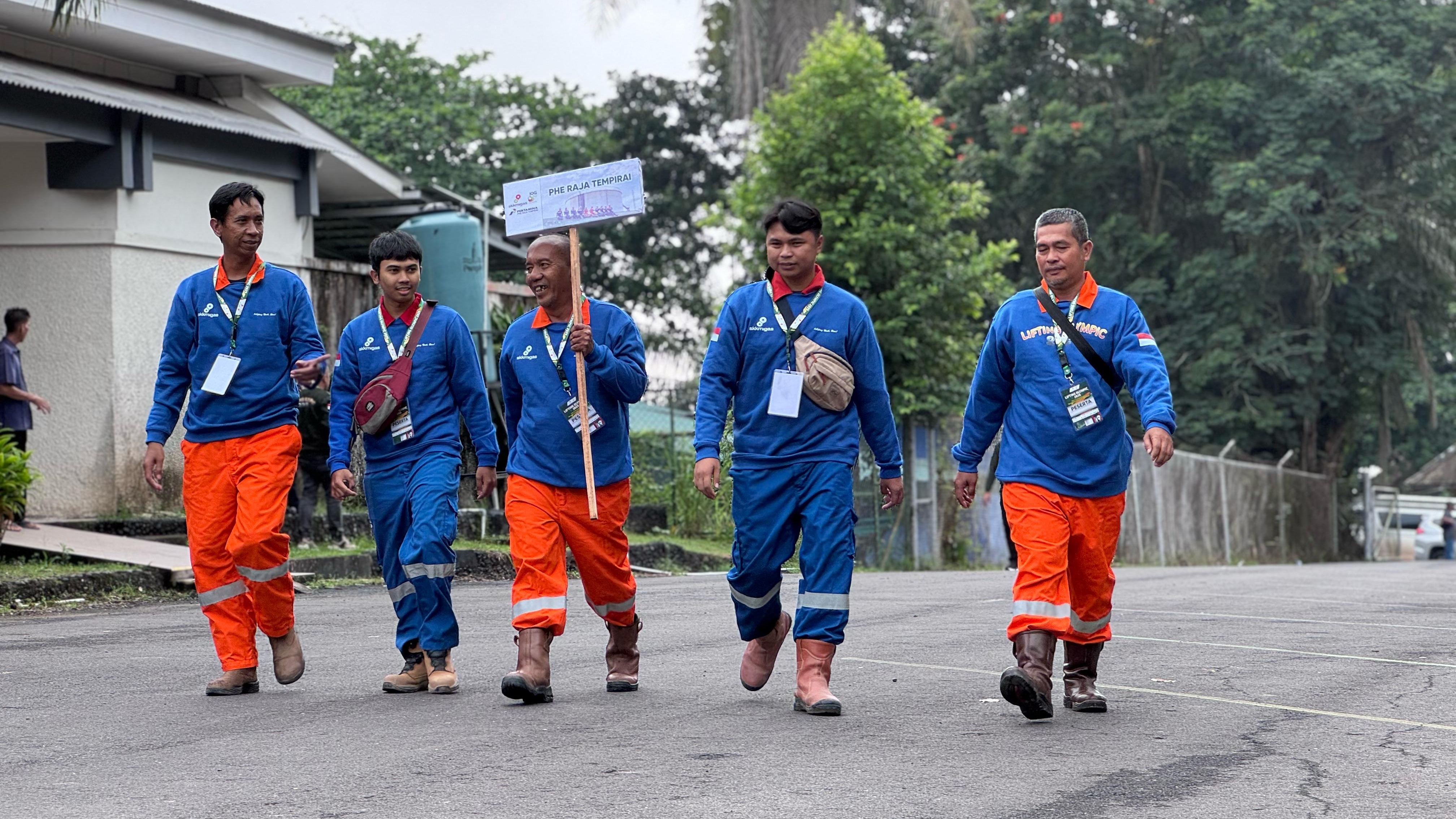 SKK Migas–KKKS Sumbagsel gelar event lifting olympic
