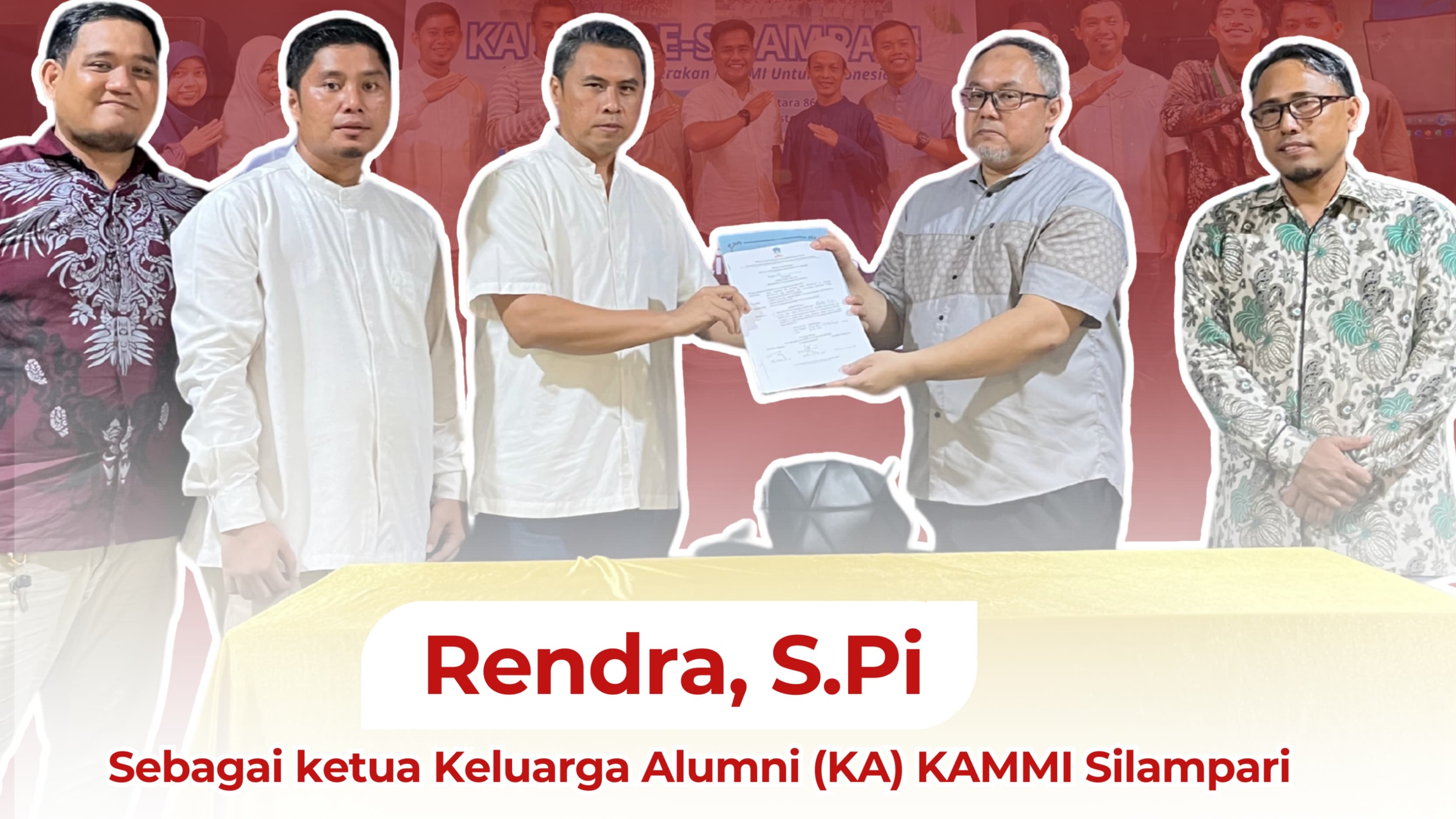 Rendra terpilih pimpin KA KAMMI Silampari