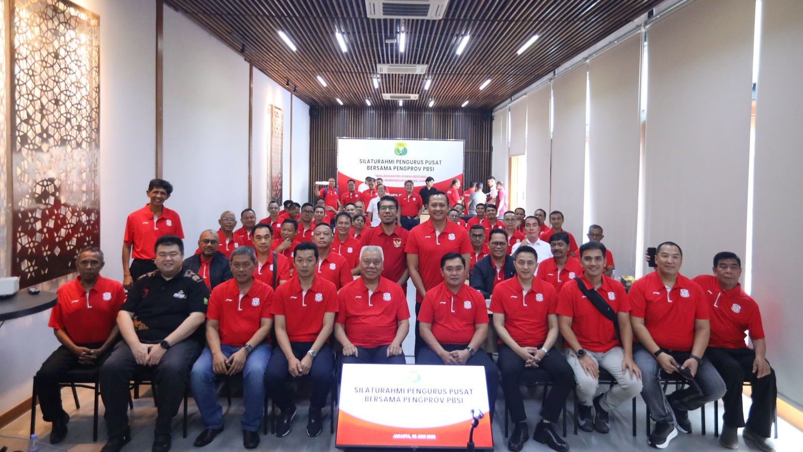 Silaturahmi PP PBSI bersama Pengprov se-Indonesia, Senin (2/6)