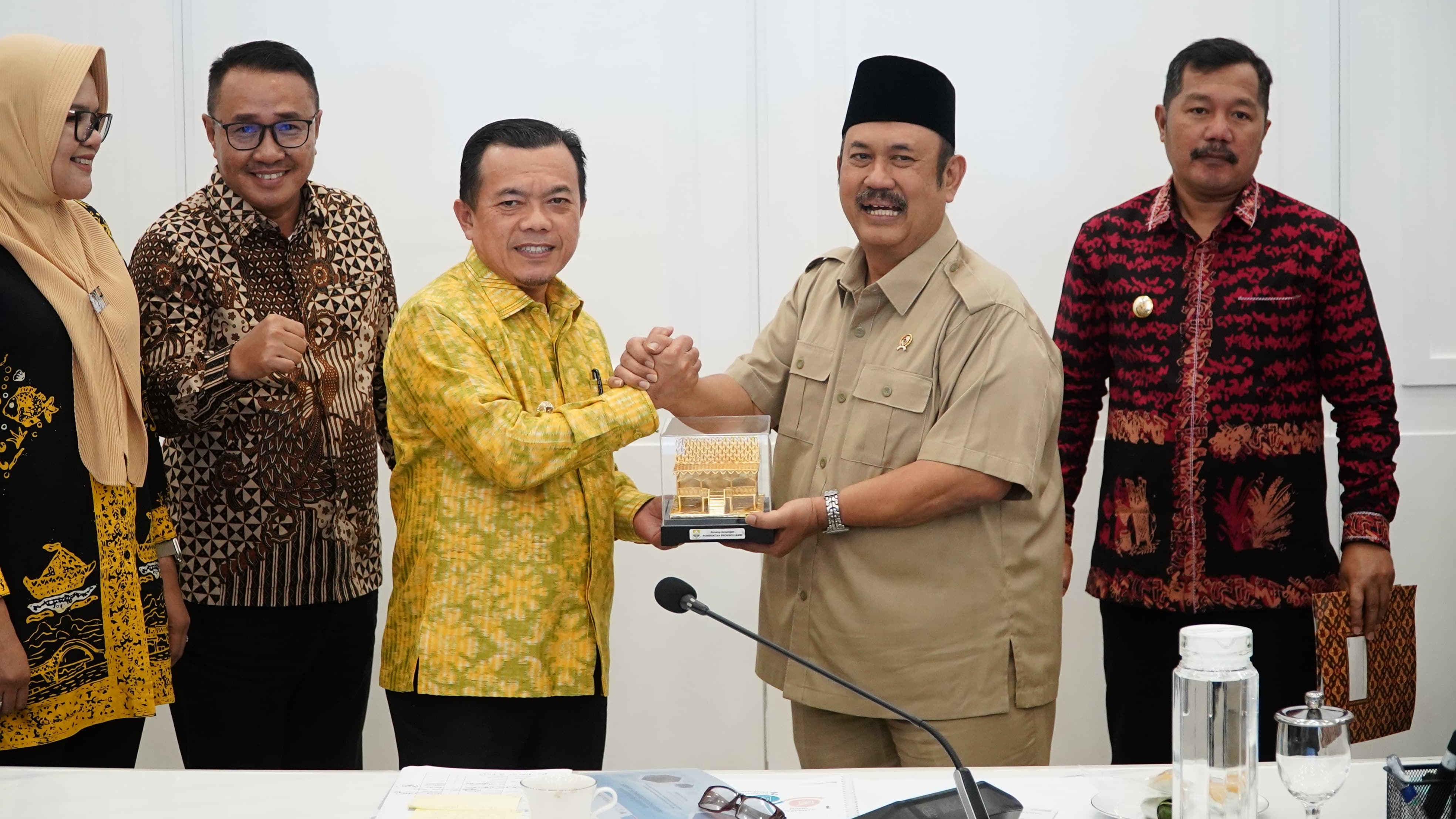 Jambi akan menjadi role model melalui tim khusus percepatan pembangunan oleh Bappenas
