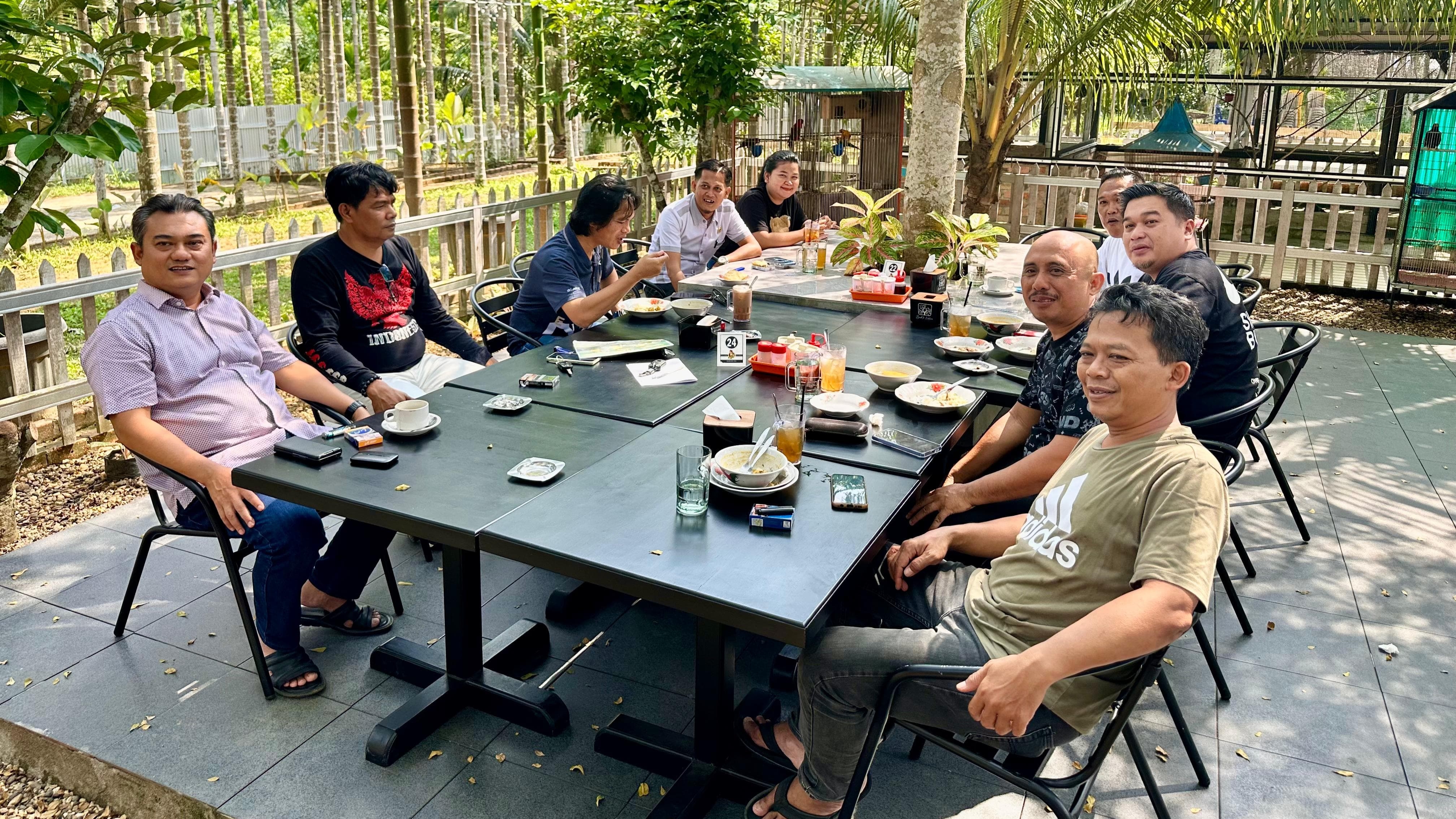Pertemuan rutin pengurus SMSI Jambi
