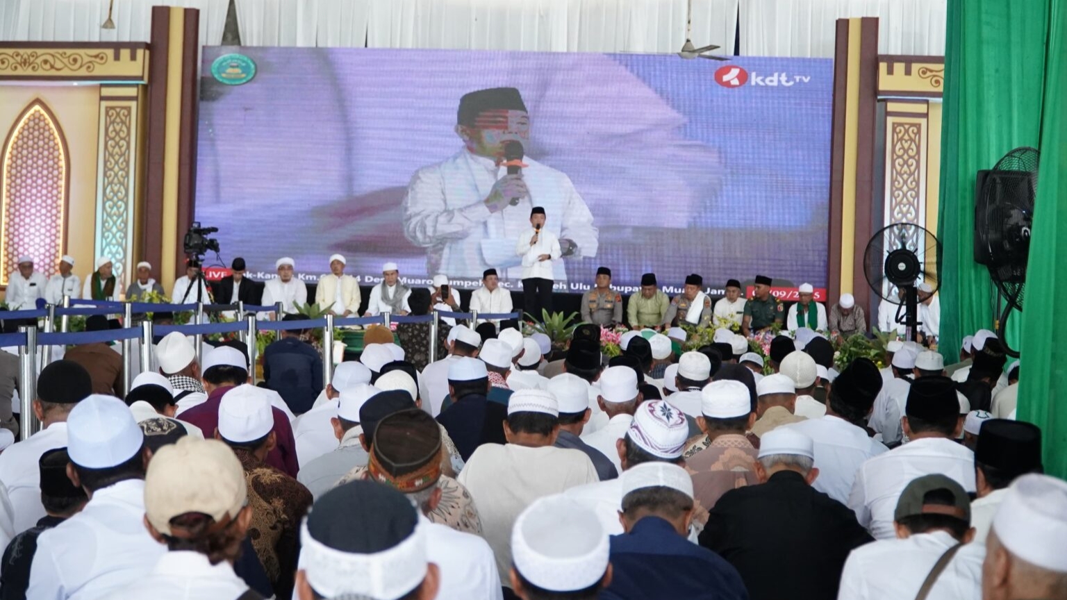 Al Haris hadiri Maulid Nabi Muhammad SAW di Ponpes Kumpeh Daaru At-Tauhid