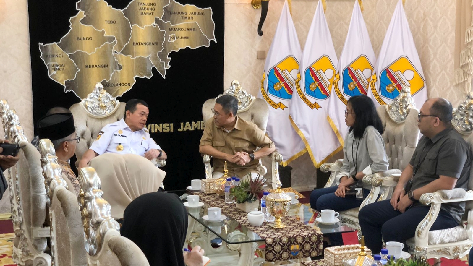 Al Haris audiensi dengan PT Hutama Karya