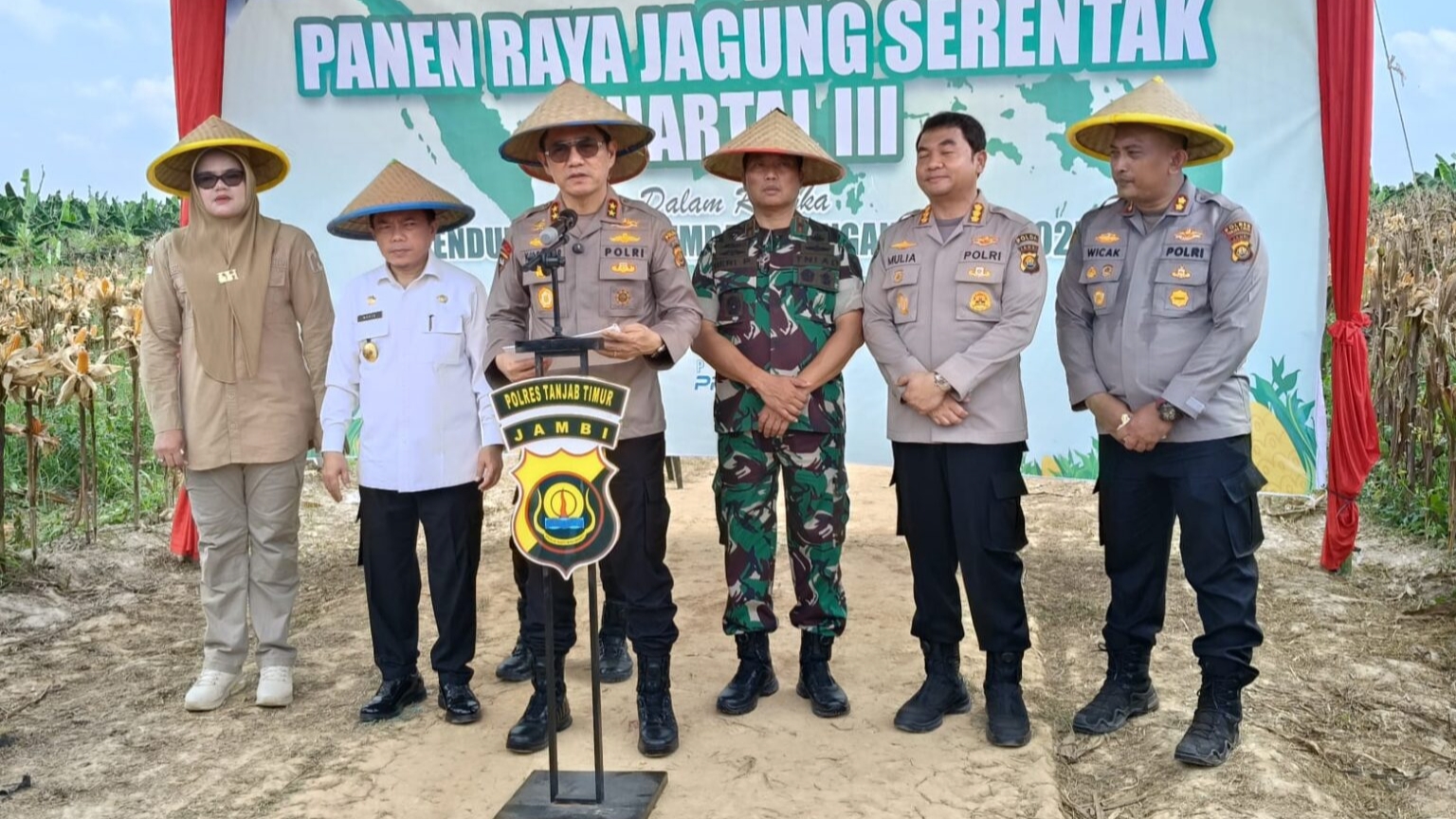 Al Haris panen raya jagung serentak di Geragai