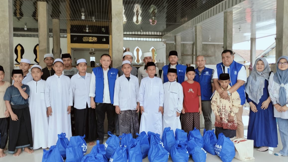 DPW PAN Jambi berbagi bahan pangan di Pondok Tahfidz dan Panti Asuhan
