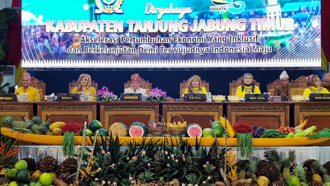 Al Haris saat hadiri HUT ke-26 Tanjab Timur