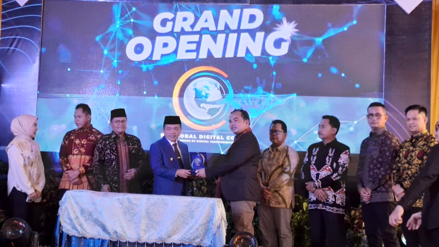 Gubernur Al Haris dorong transformasi dgital lewat kerja sama dengan PT GDC