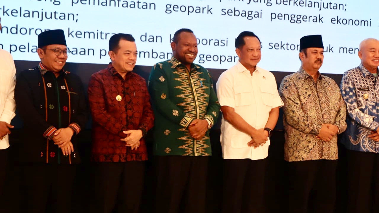 Al Haris hadiri Indonesia’s Geopark Leader Forum
