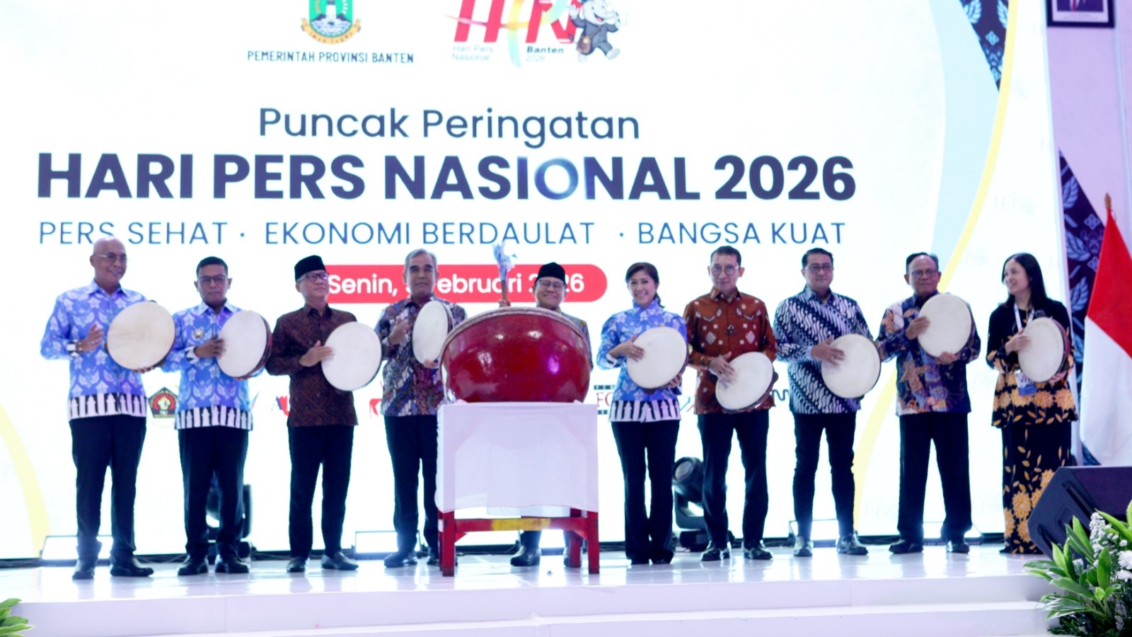 Puncak peringatan HPN 2026 Banten