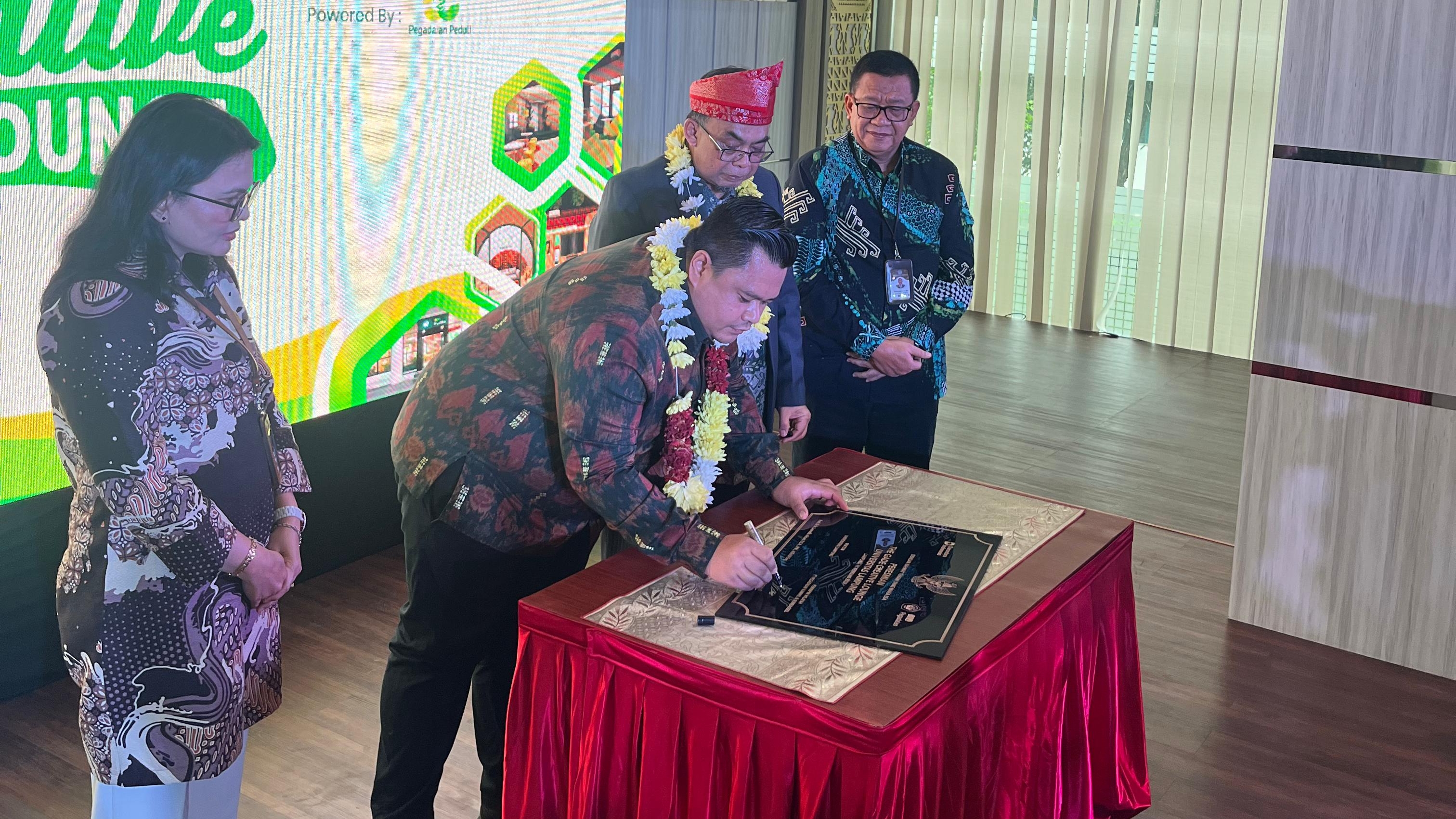 Pegadaian resmikan The Gade Creative Lounge di Universitas Lampung