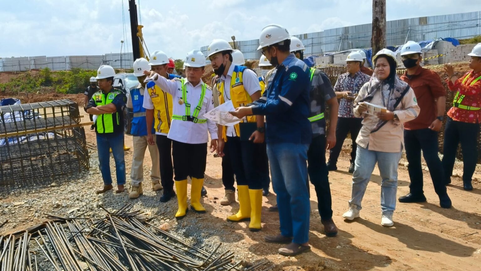 Gubernur Al Haris tinjau pembangunan Sekolah Rakyat di Bagan Pete
