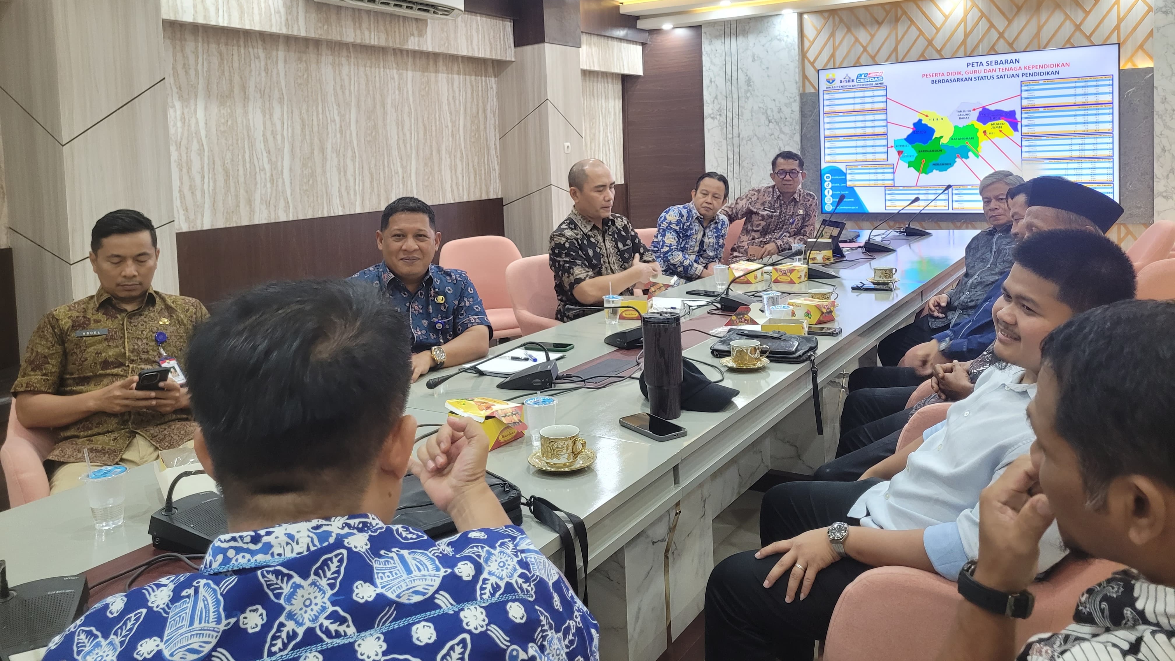 Pansus I DPRD Merangin kunjungi Disdik Provinsi Jambi