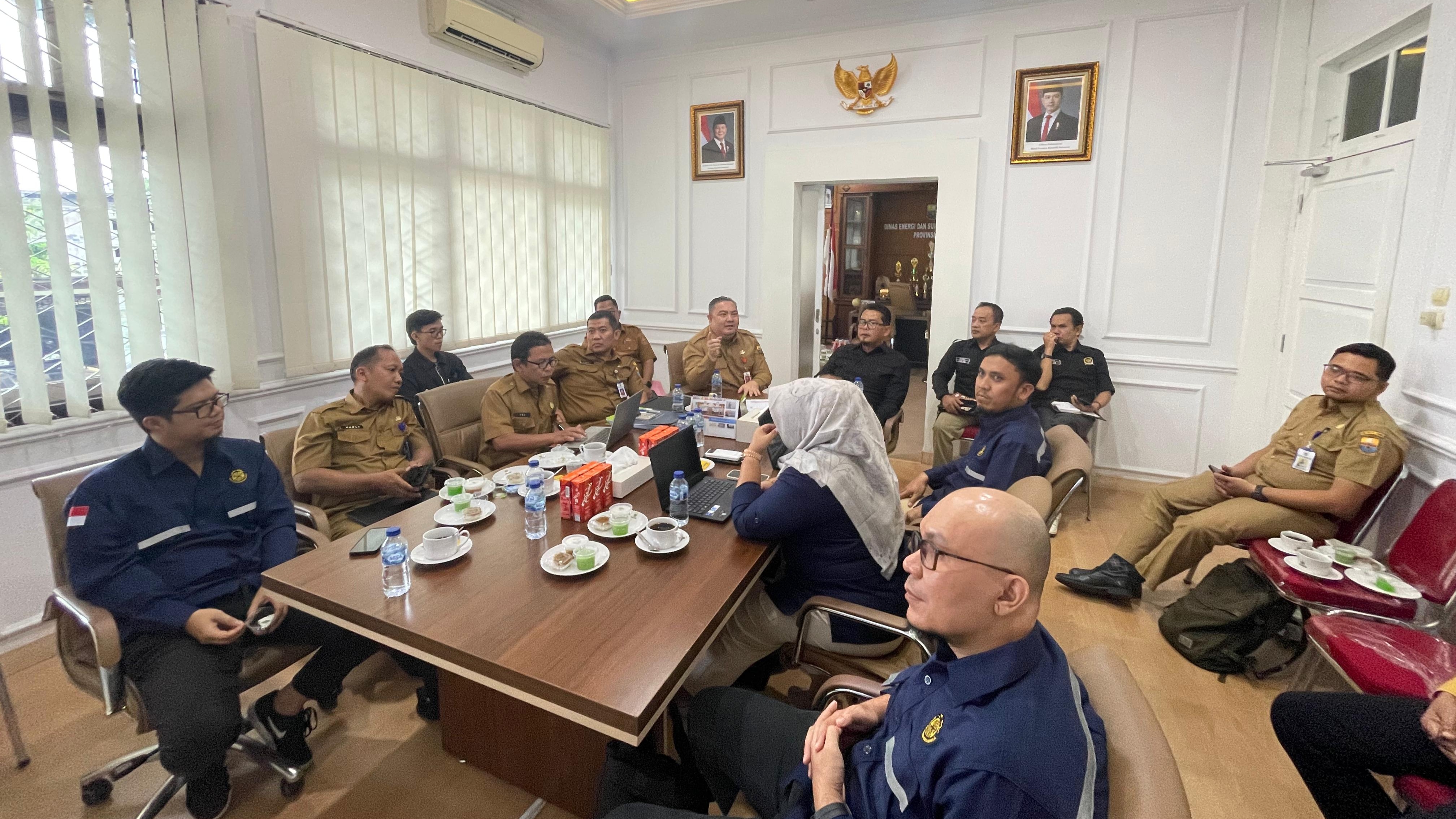 Elpisina saat Kunker ke ESDM Provinsi Jambi 