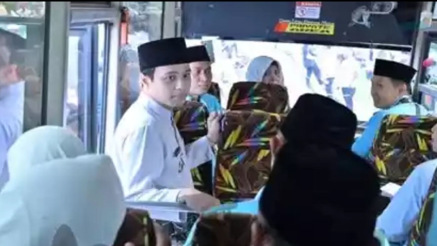 Wawako Diza lepas keberangkatan haji 2026