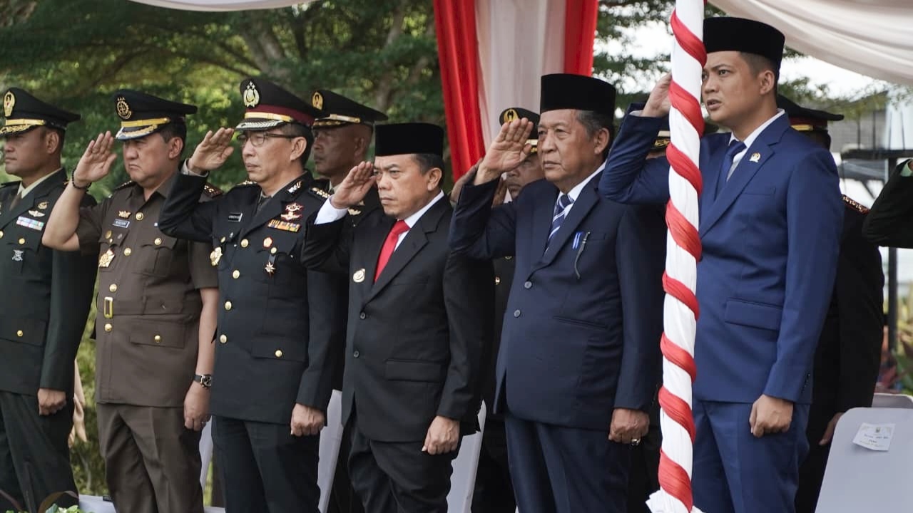 Gubernur Al Haris ikuti upacara peringatan Hari Lahir Pancasila 2026