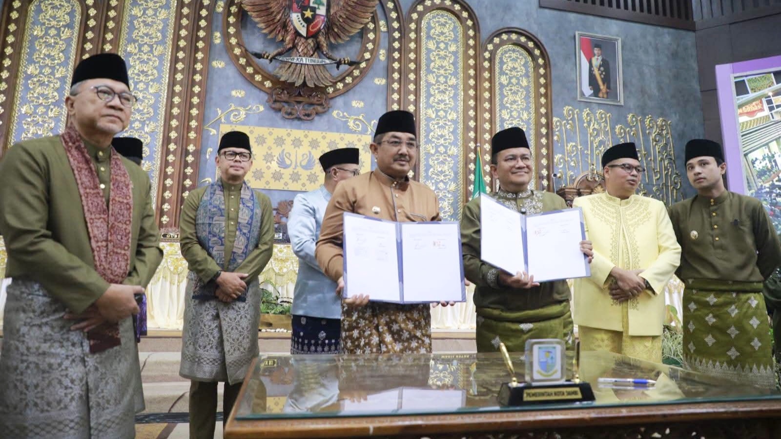 Bupati Anwar Sadat hadiri HUT ke-80 Pemkot Jambi
