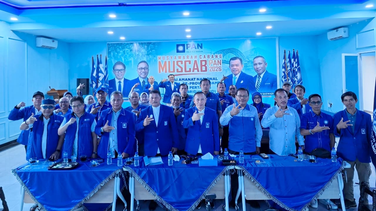 PAN Jambi gelar Muscab tahap I untuk tetapkan 5 Ketua DPC Kabupaten dan Kota 