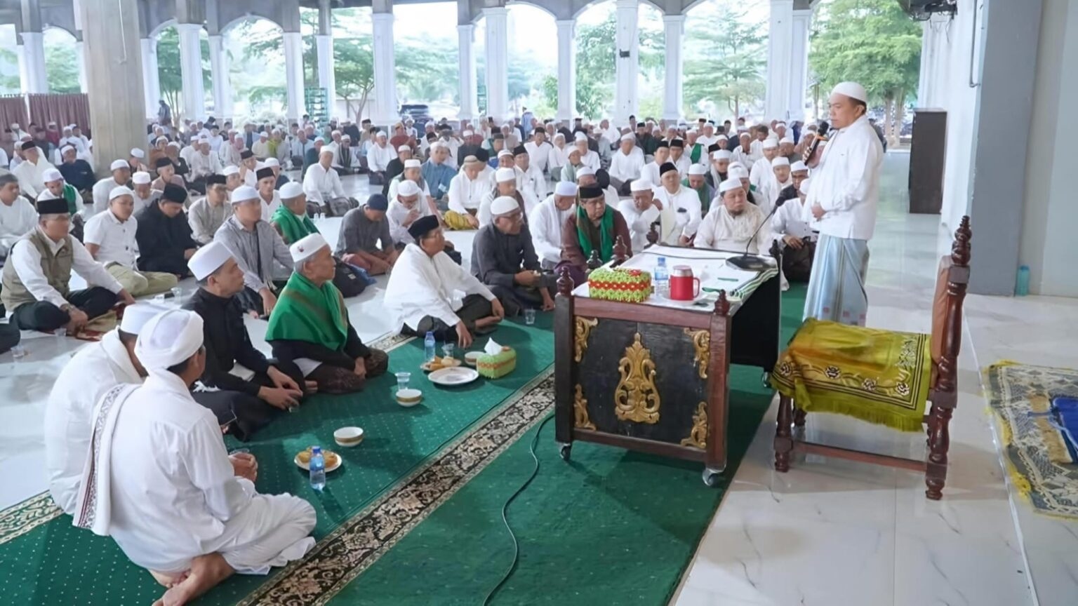 Al Haris safari subuh di Ponpes Daaru Attauhid Kumpeh