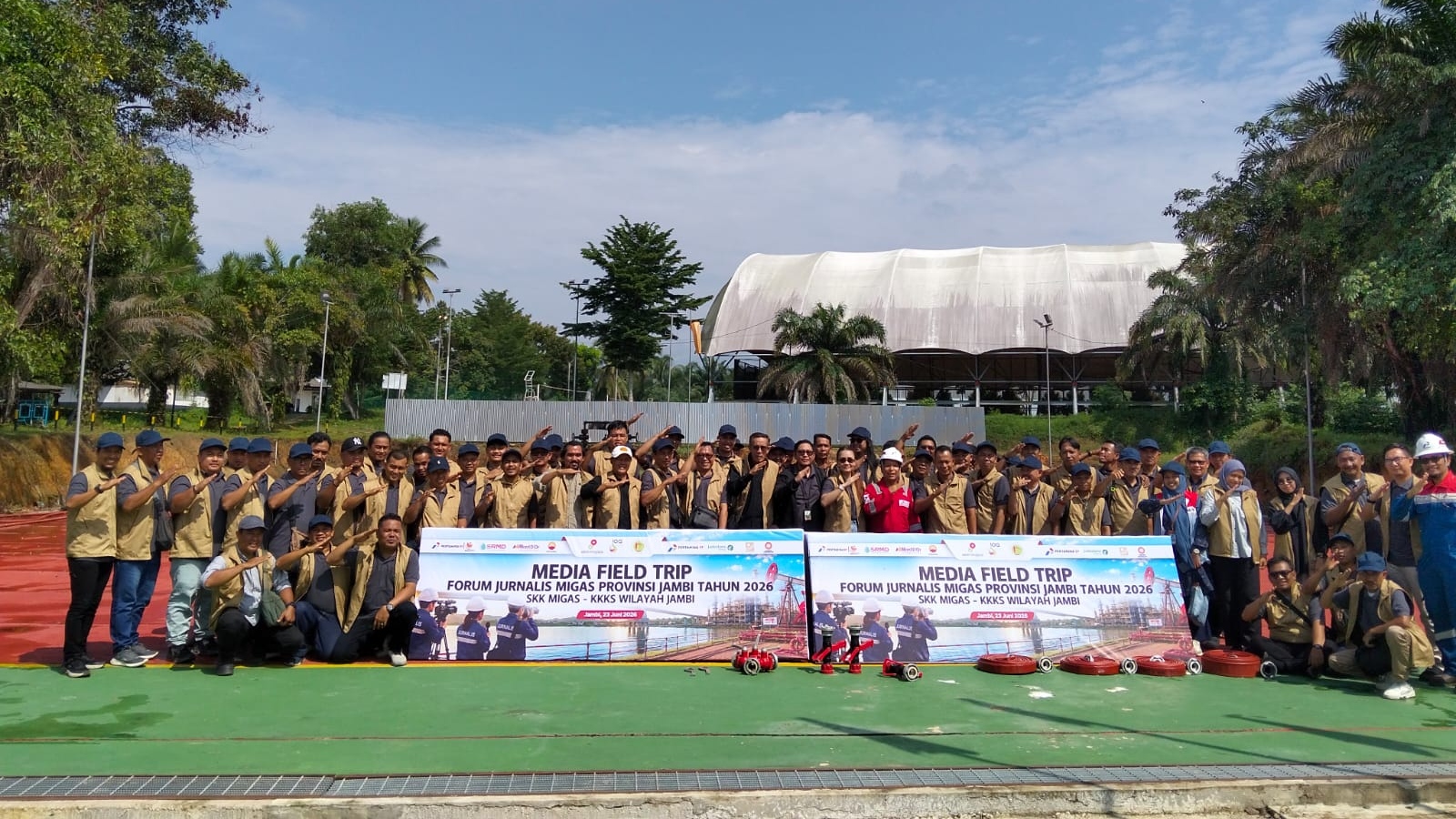 SKK Migas Sumbagsel dan KKKS Gelar Media Field Trip 2026 bersama FJM Jambi