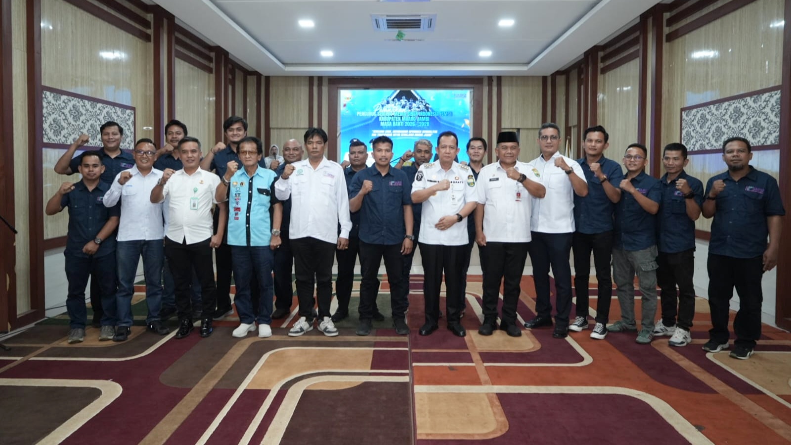 Pelantikan pengurus SMSI Muaro Jambi periode 2026-2030