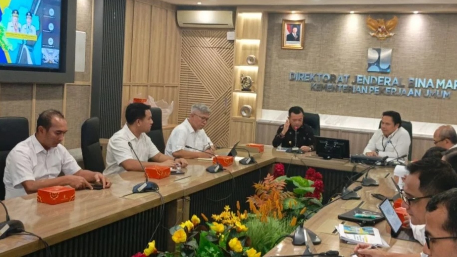Al Haris saat kantor Ditjen Bina Marga Kementerian Pekerjaan Umum di Jakarta