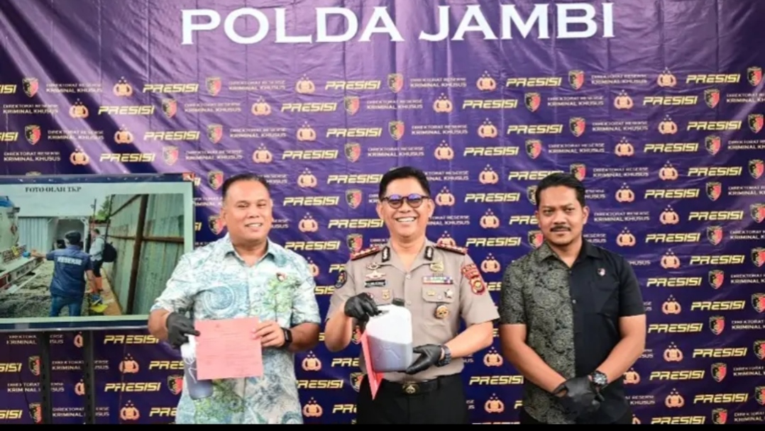 Bos PT ASR ditetapkan tersangka kasus penyelundupan 6 ton solar ilegal di Jambi