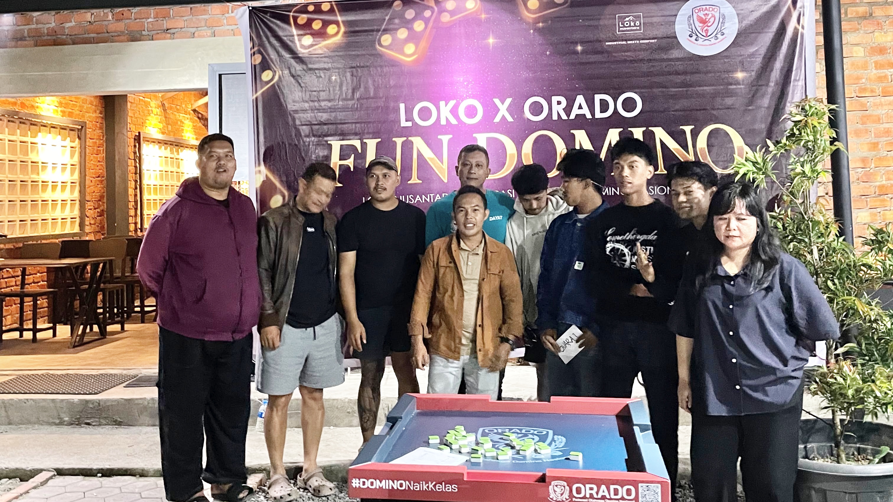 ORADO menggelar turnamen fun game di Loko Cafe