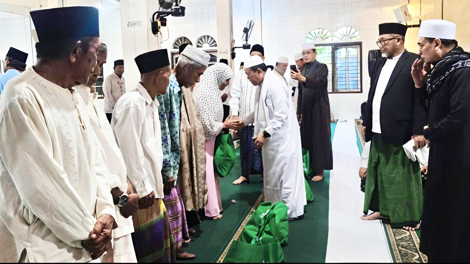 Al Haris Safari Subuh di Masjid Jami’atussa’adah, Desa Talang Duku