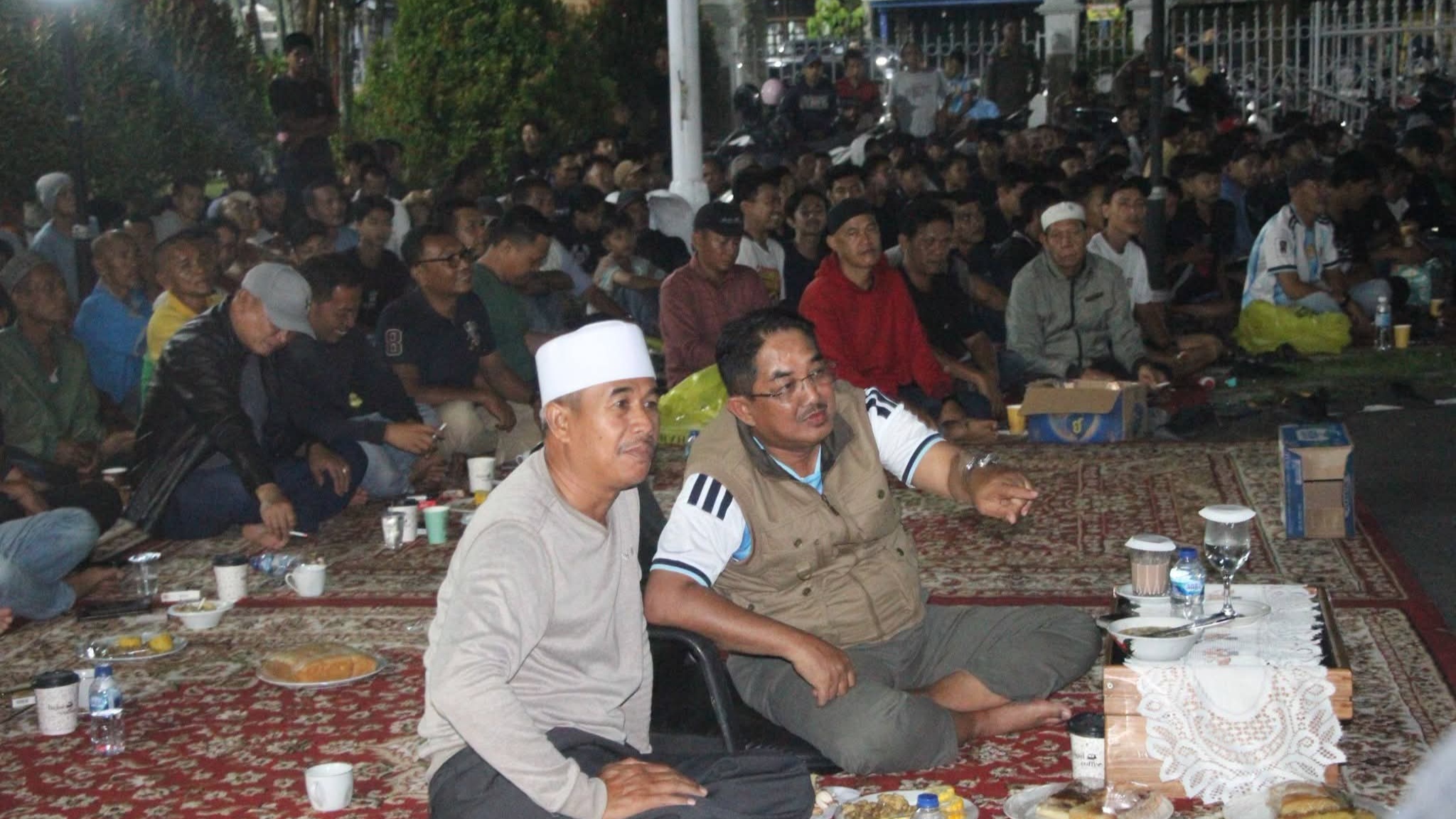 Nobar final Piala Dunia 2026 berlangsung meriah di Rumdis Bupati Tanjab Barat 
