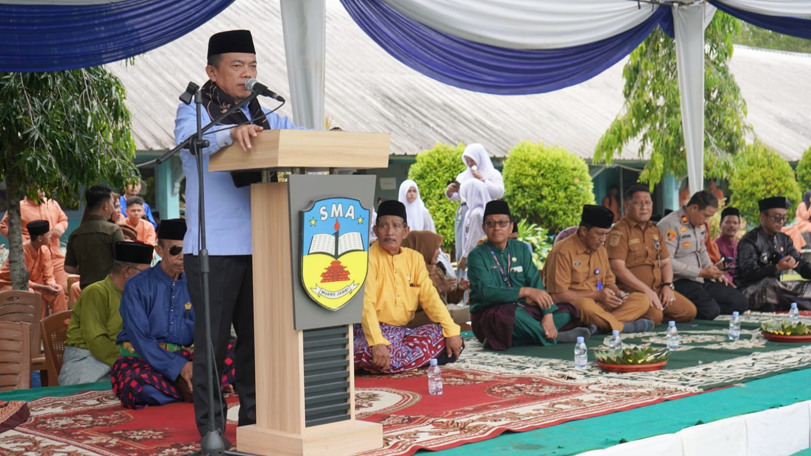 Al Haris hadiri penyerahan murid baru tahun ajaran 2026/2027 SMAN 1 Muaro Jambi