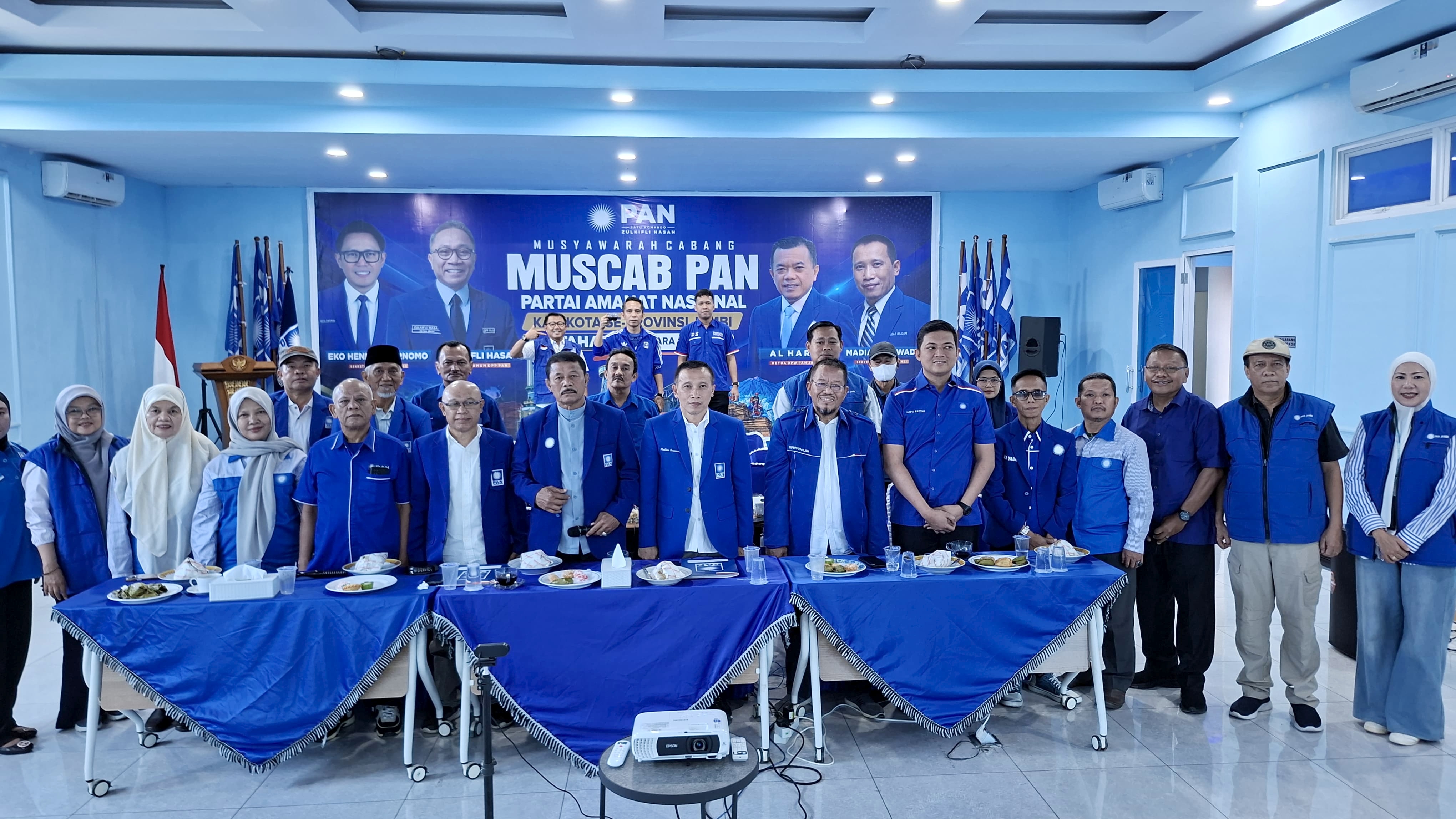 DPW PAN Jambi saat gelar Muscab tahap II