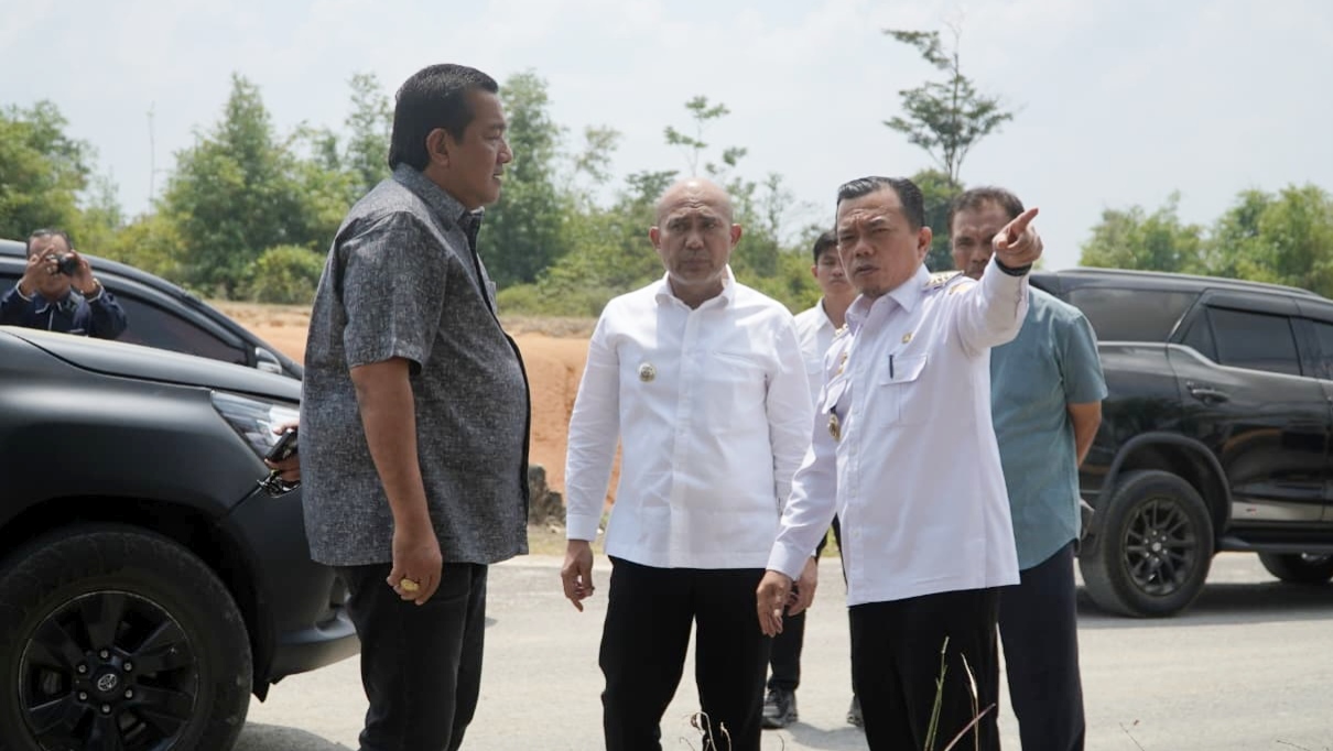 Al Haris saat tinjau Bungo Green City dan Sekolah Rakyat