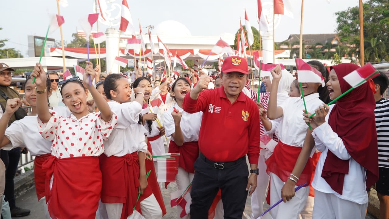 Al Haris bersama warga meriahkan 'Gebyar Mahardika'