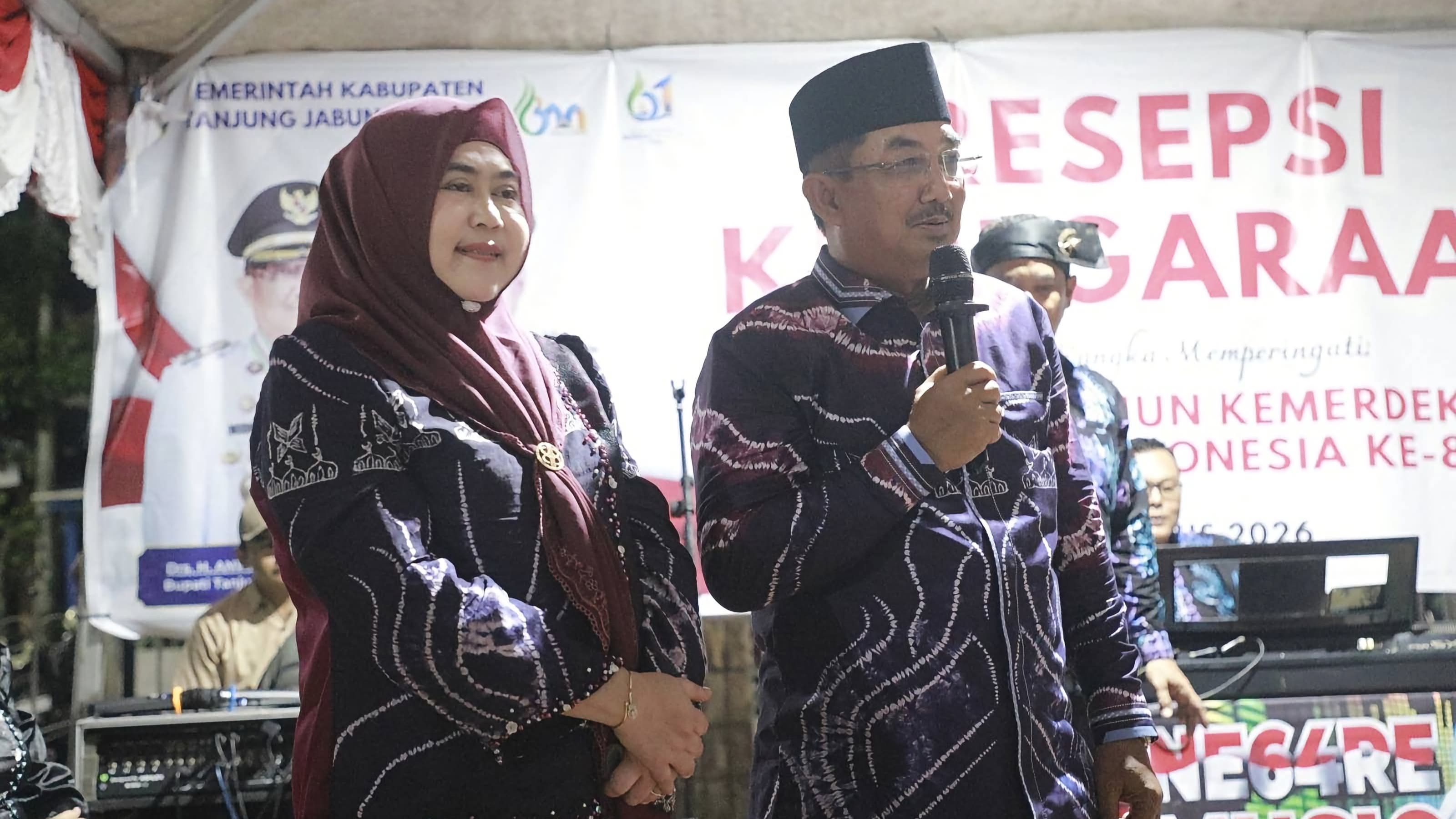 Anwar Sadat hadiri Malam Resepsi Kenegaraan HUT ke-81 RI