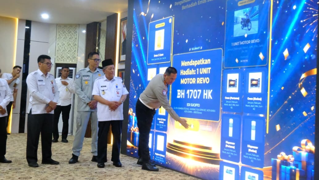 Pemprov Jambi tebar hadiah lewat kilau emas